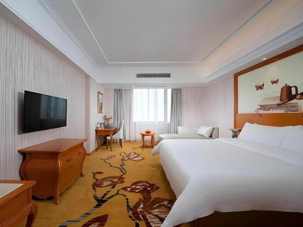 Bed in Vienna Hotel Anhui Bengbu Guzhen Railway Station