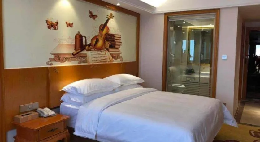 Bed in Vienna Hotel Anhui Bengbu Guzhen Railway Station