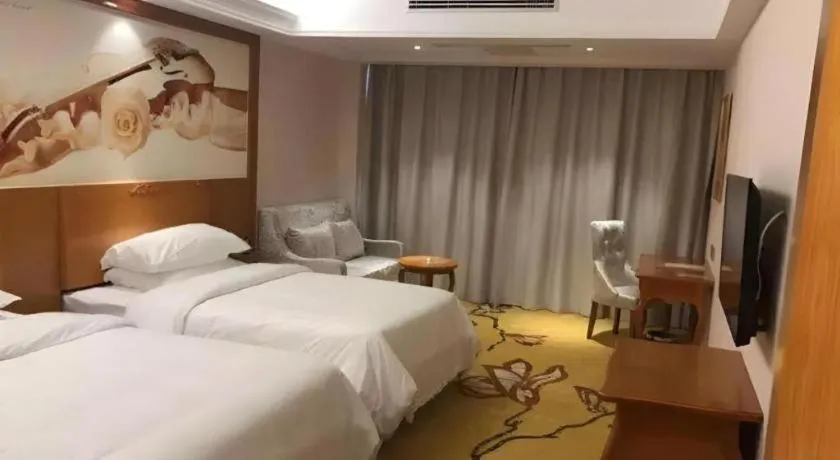 Bed in Vienna Hotel Anhui Bengbu Guzhen Railway Station