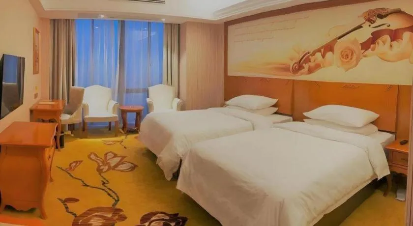 Bed in Vienna Hotel Anhui Bengbu Guzhen Railway Station