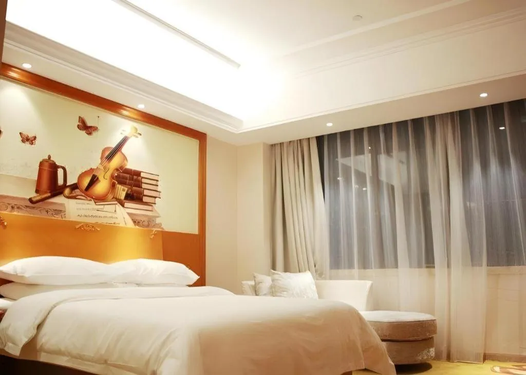 Bed in Vienna Hotel Anhui Bengbu Guzhen Railway Station