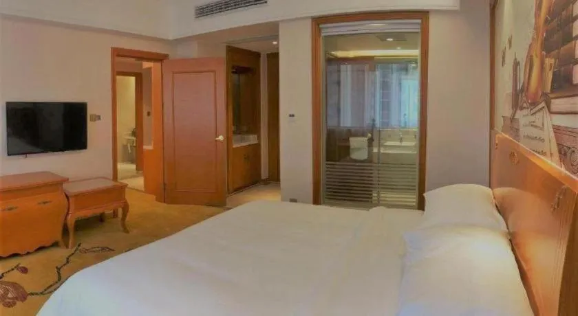 Bed in Vienna Hotel Anhui Bengbu Guzhen Railway Station