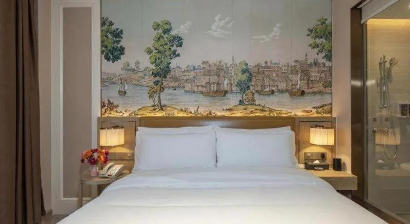 Bed in Vienna Hotel Beijing Changping Science and Technology Park