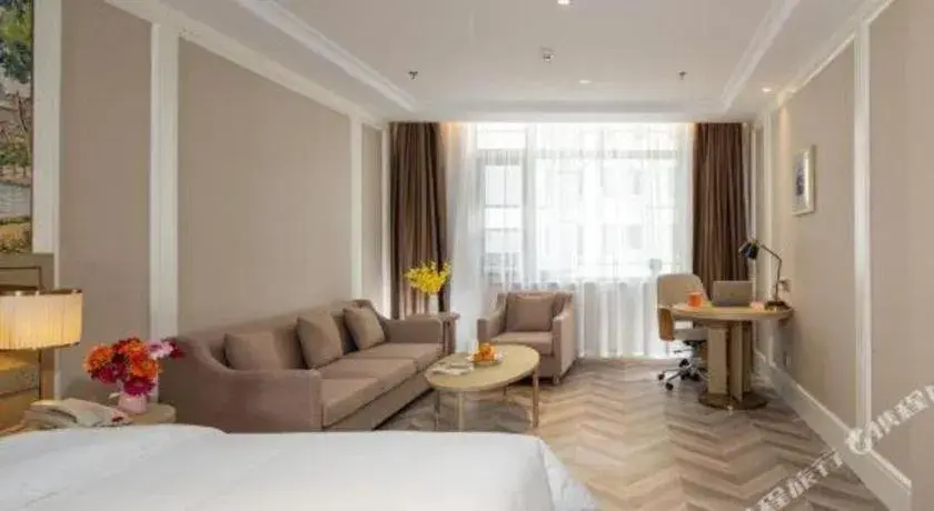 Bed in Vienna Hotel Beijing Changping Science and Technology Park Bed in Vienna Hotel Beijing Changping Science and Technology Park