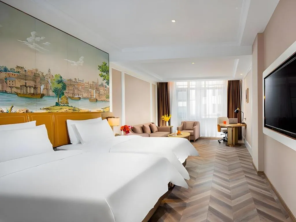 Bed in Vienna Hotel Beijing Changping Science and Technology Park