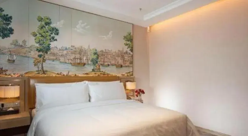 Bed in Vienna Hotel Beijing Changping Science and Technology Park Bed in Vienna Hotel Beijing Changping Science and Technology Park