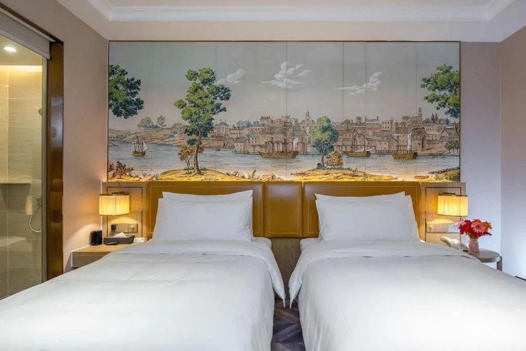 Bed in Vienna Hotel Beijing Changping Science and Technology Park