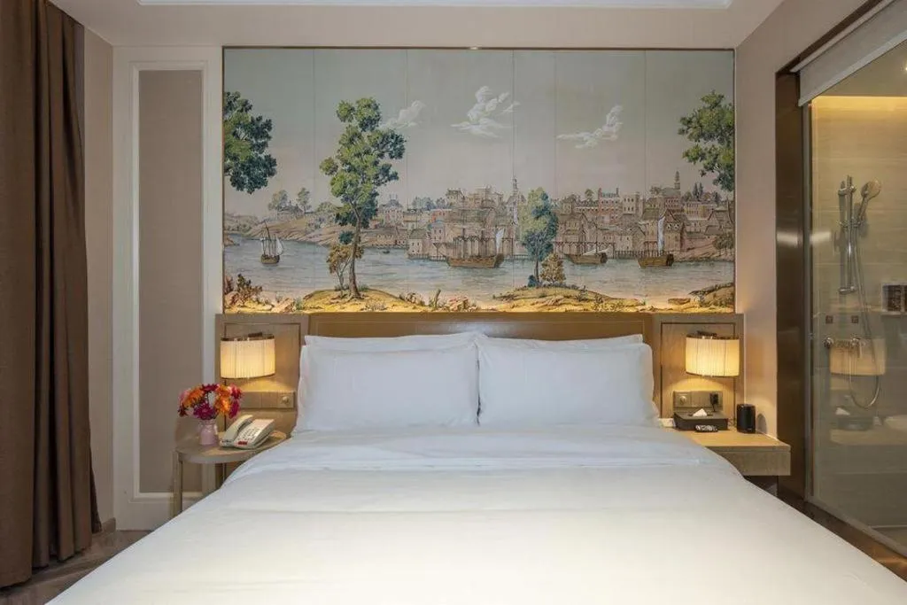 Bed in Vienna Hotel Beijing Changping Science and Technology Park