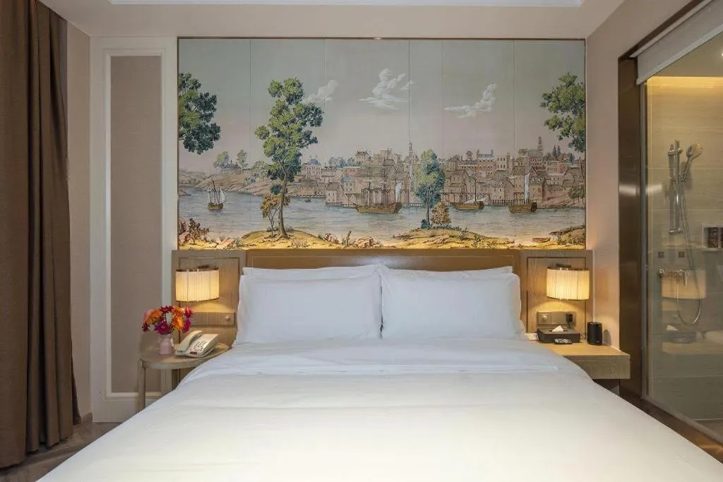 Bed in Vienna Hotel Beijing Changping Science and Technology Park