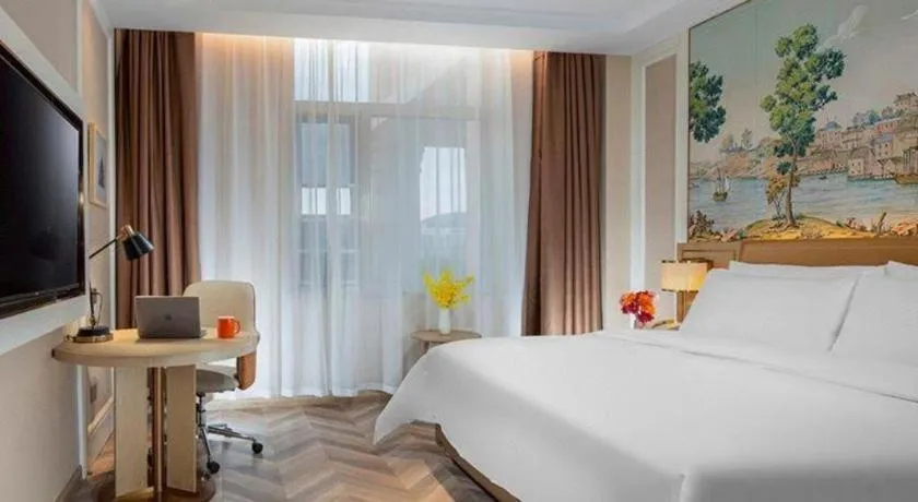 Bed in Vienna Hotel Beijing Changping Science and Technology Park