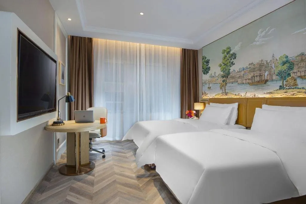 Bed in Vienna Hotel Beijing Changping Science and Technology Park