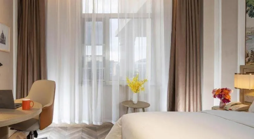 Bed in Vienna Hotel Beijing Changping Science and Technology Park