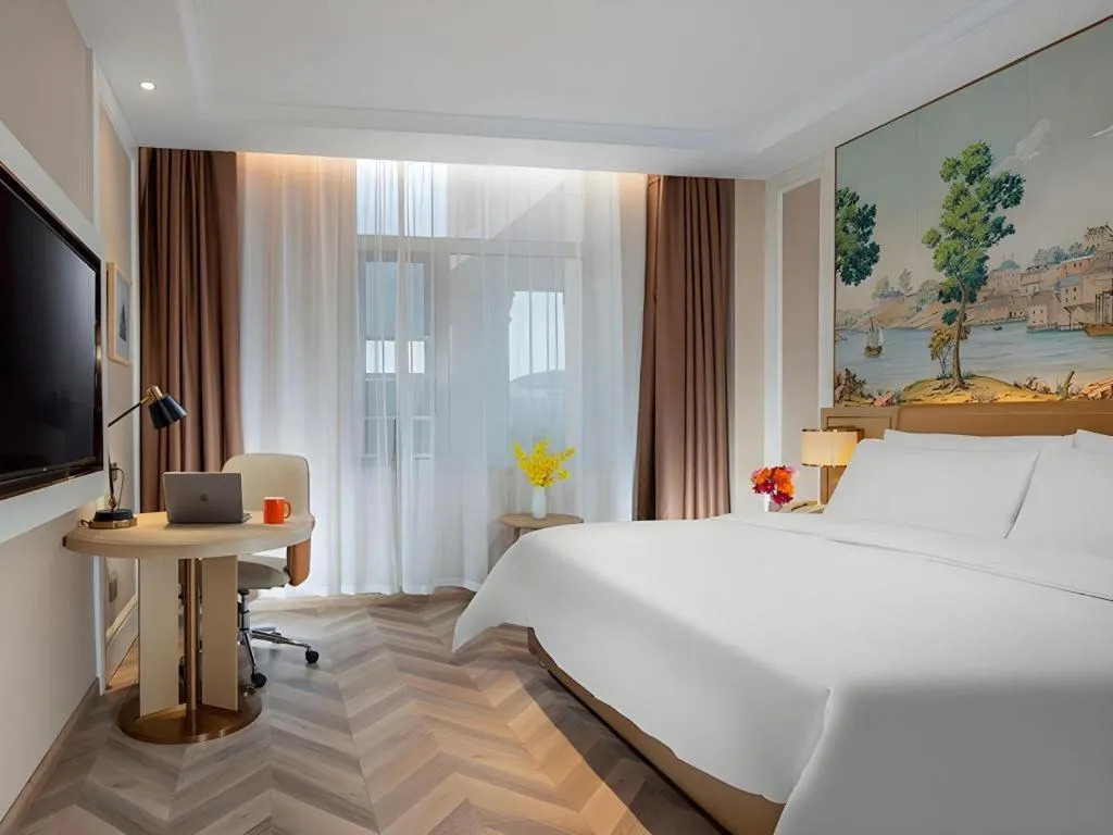 Bed in Vienna Hotel Beijing Changping Science and Technology Park