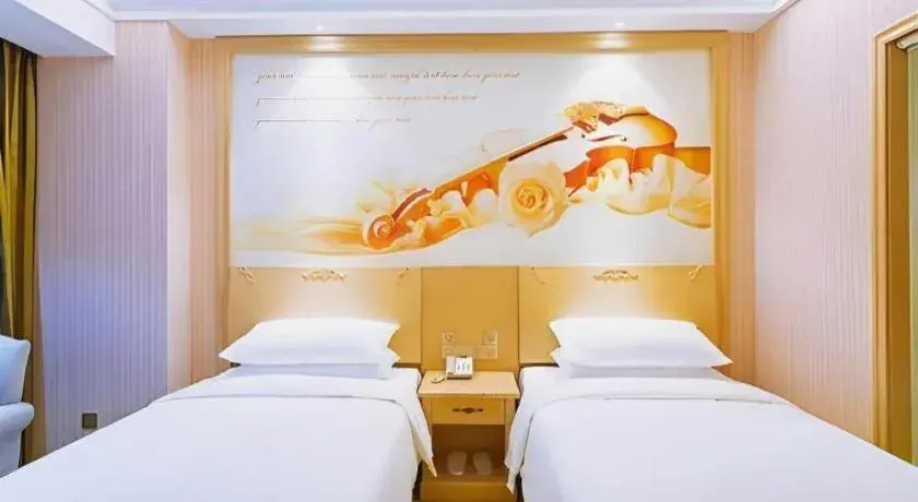 Bed in Vienna Hotel Shandong Zaozhuang Qingtan Road Bed in Vienna Hotel Shandong Zaozhuang Qingtan Road