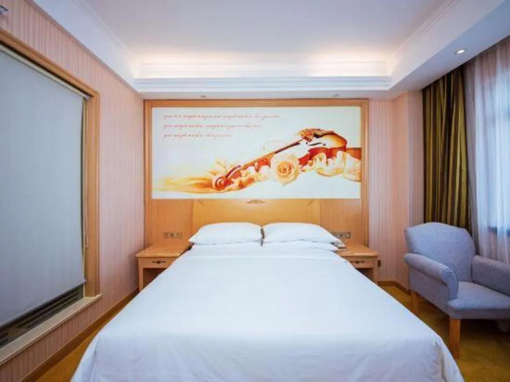 Bed in Vienna Hotel Shandong Zaozhuang Qingtan Road