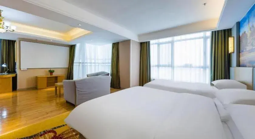 Bed in Vienna Hotel Shandong Qingzhou Ancient City Bed in Vienna Hotel Shandong Qingzhou Ancient City