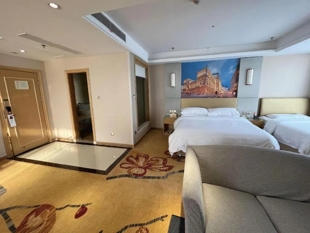 Bed in Vienna Hotel Shandong Qingzhou Ancient City