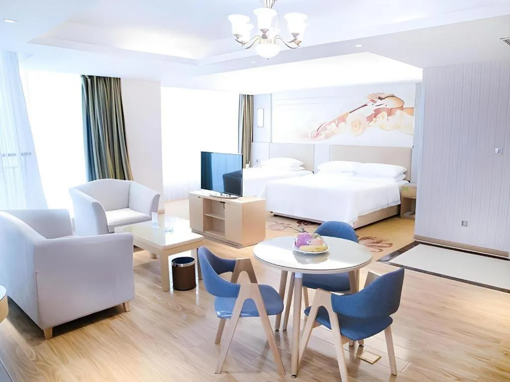 Bed in Vienna Hotel Shandong Qingzhou Ancient City