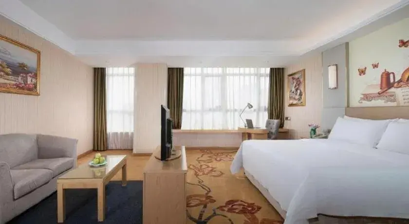 Bed in Vienna Hotel Shandong Qingzhou Ancient City Bed in Vienna Hotel Shandong Qingzhou Ancient City