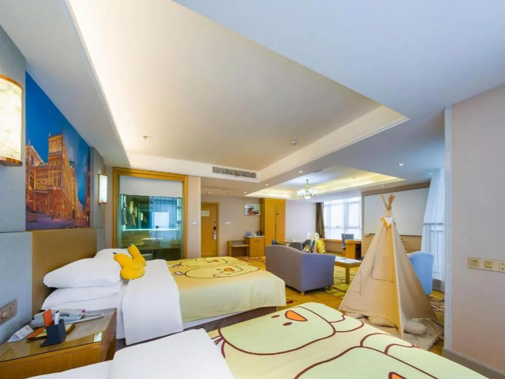 Bed in Vienna Hotel Shandong Qingzhou Ancient City