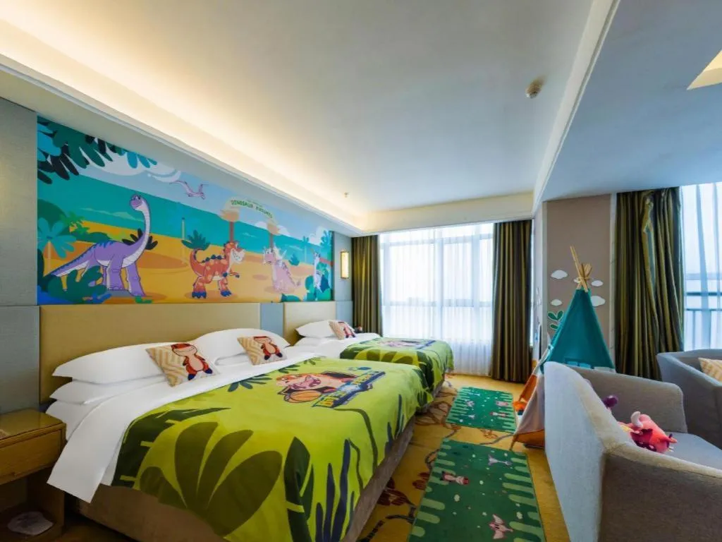 Bed in Vienna Hotel Shandong Qingzhou Ancient City