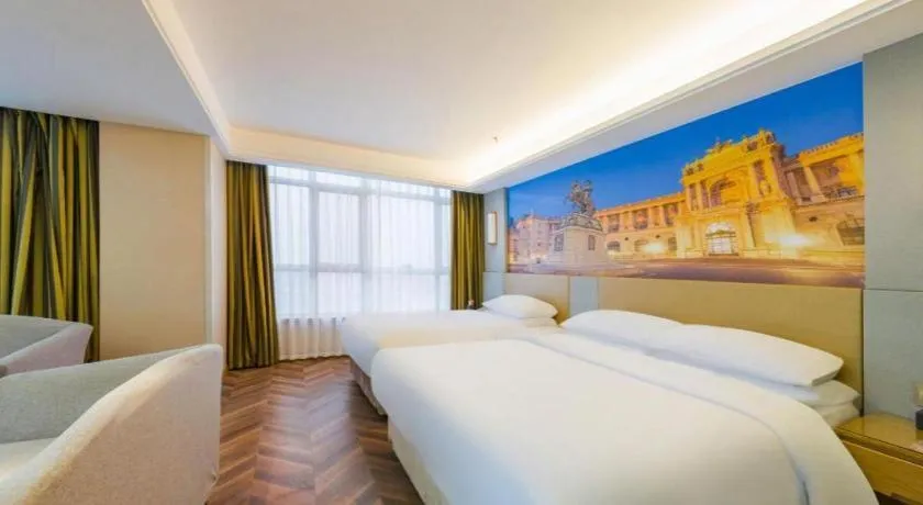 Bed in Vienna Hotel Shandong Qingzhou Ancient City