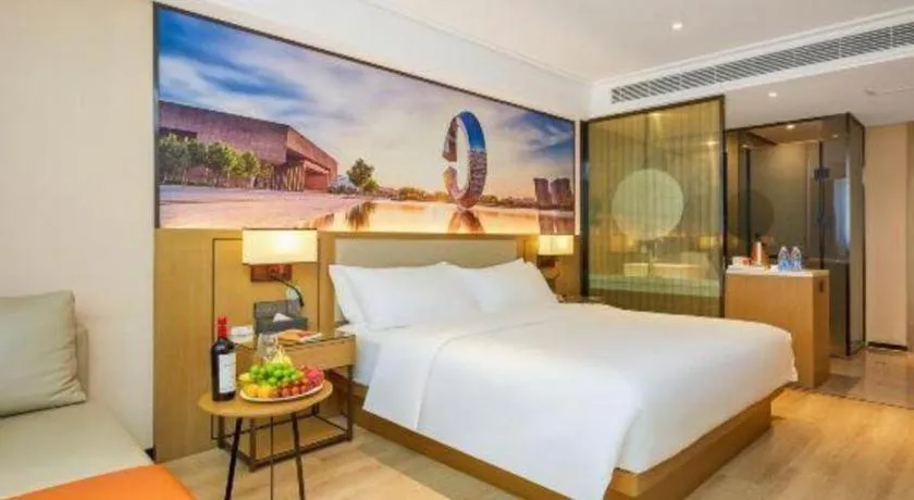 Bed in Vienna Hotel Tianjin Jinzhong Street