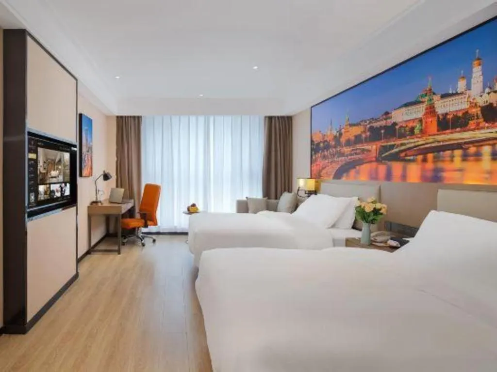 Bed in Vienna Hotel Tianjin Jinzhong Street