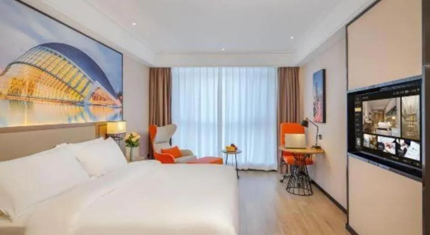 Bed in Vienna Hotel Tianjin Jinzhong Street