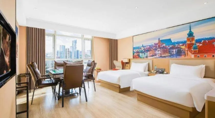 Bed in Vienna Hotel Tianjin Jinzhong Street