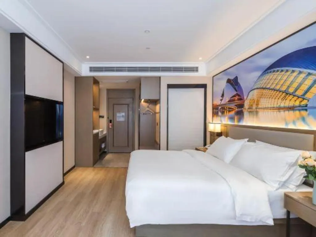 Bed in Vienna Hotel Tianjin Jinzhong Street