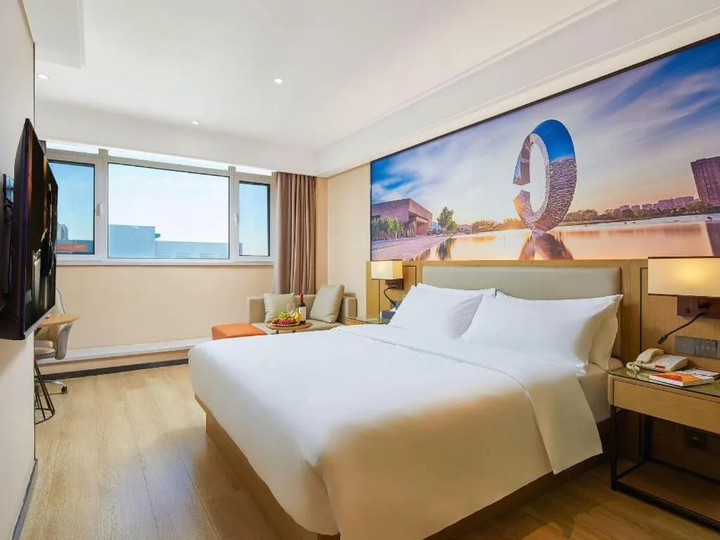 Bed in Vienna Hotel Tianjin Jinzhong Street