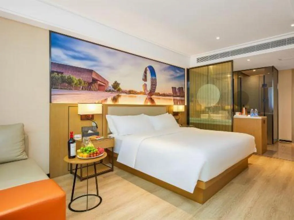 Bed in Vienna Hotel Tianjin Jinzhong Street