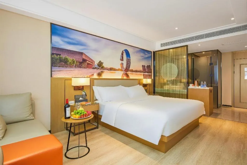 Bed in Vienna Hotel Tianjin Jinzhong Street