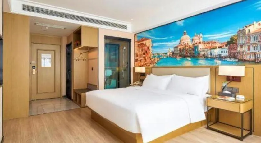 Bed in Vienna Hotel Tianjin Jinzhong Street