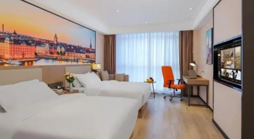 Bed in Vienna Hotel Tianjin Jinzhong Street