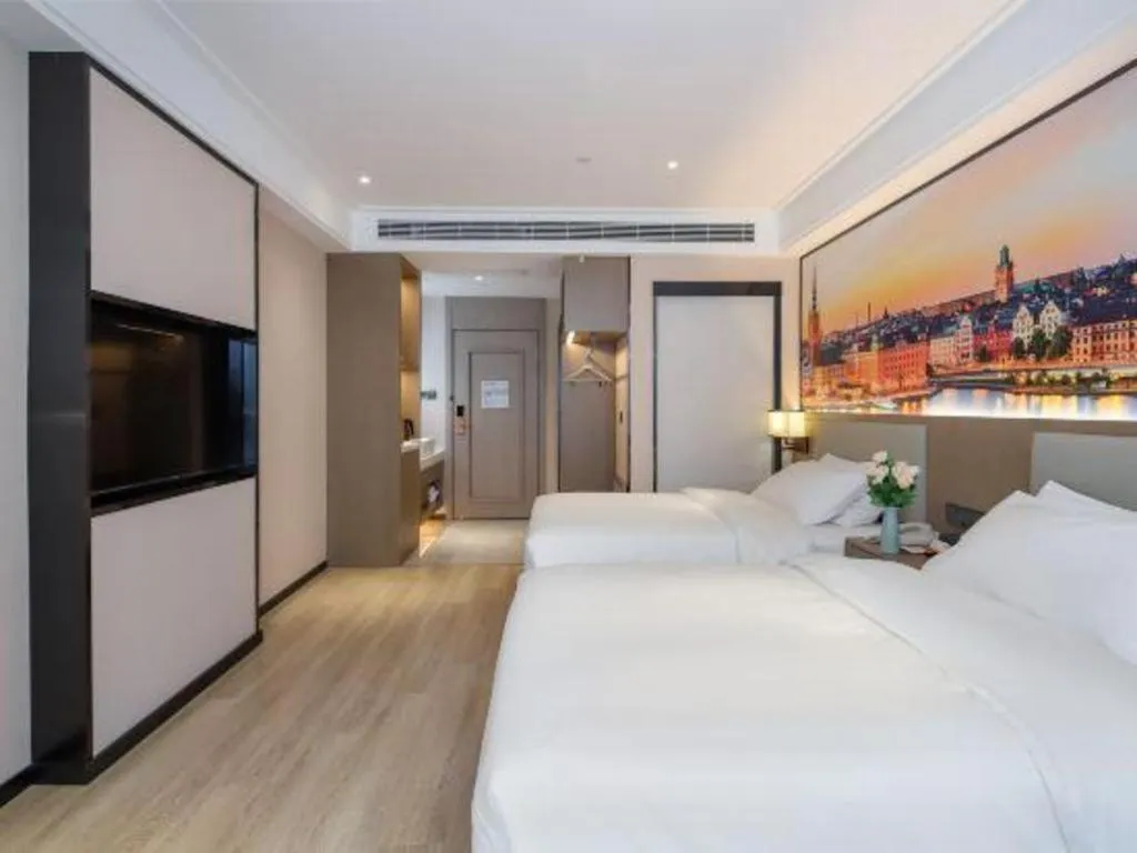 Bed in Vienna Hotel Tianjin Jinzhong Street