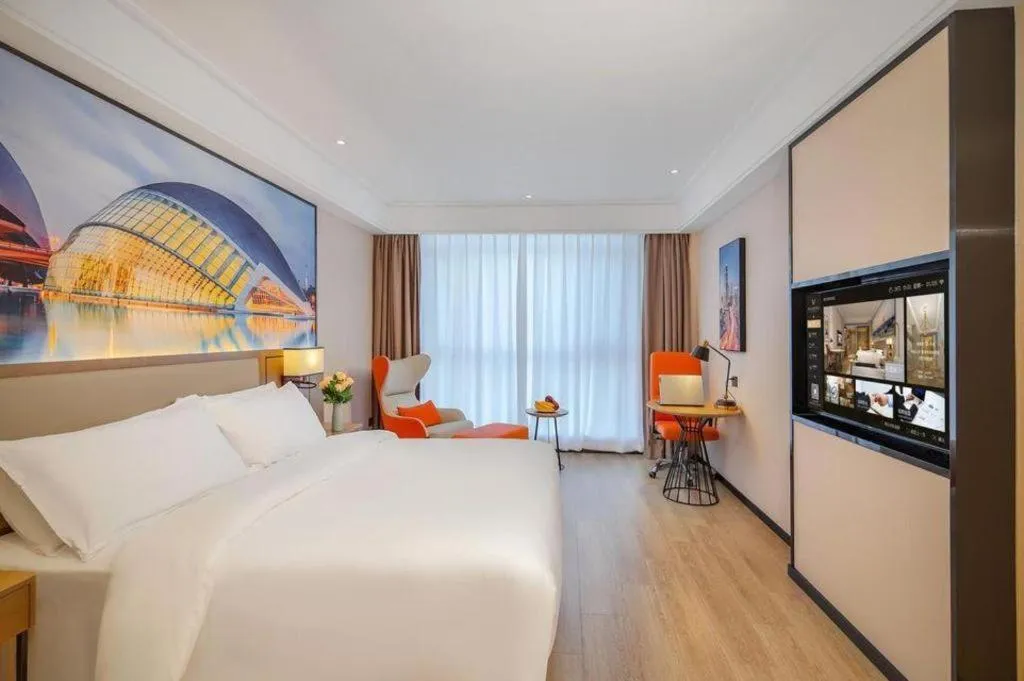 Bed in Vienna Hotel Tianjin Jinzhong Street