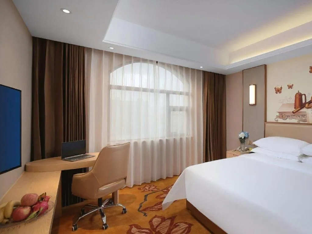 Bed in Vienna Hotel Nanchang Wanli