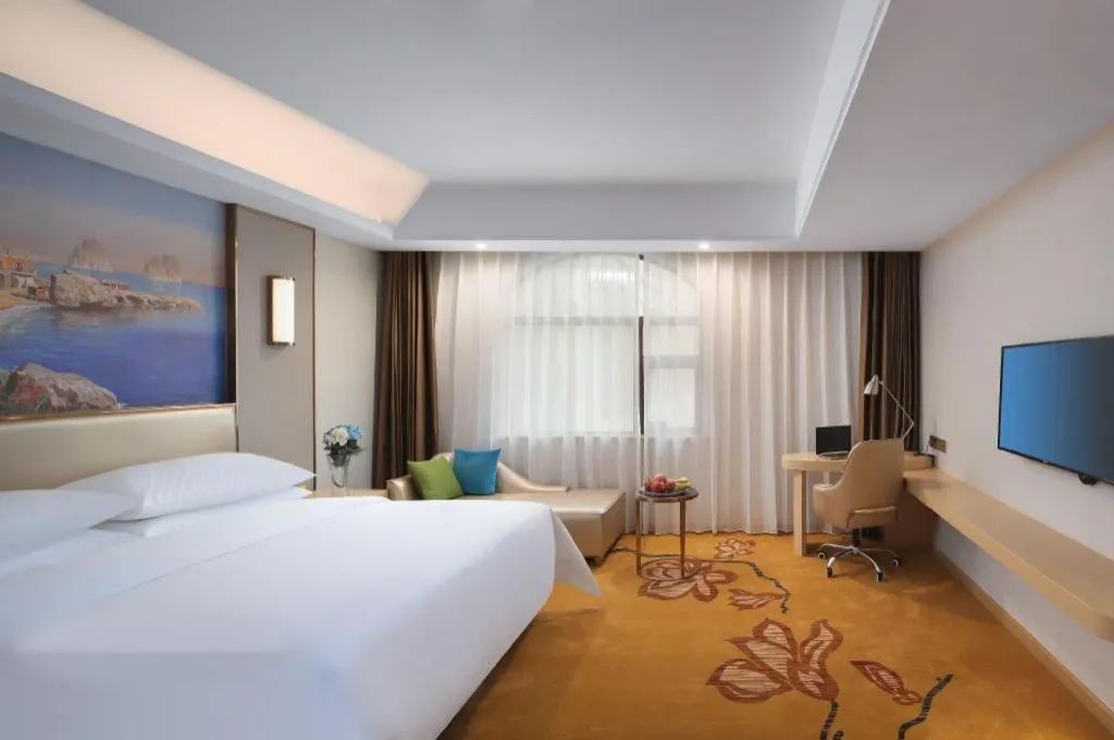 Bed in Vienna Hotel Nanchang Wanli