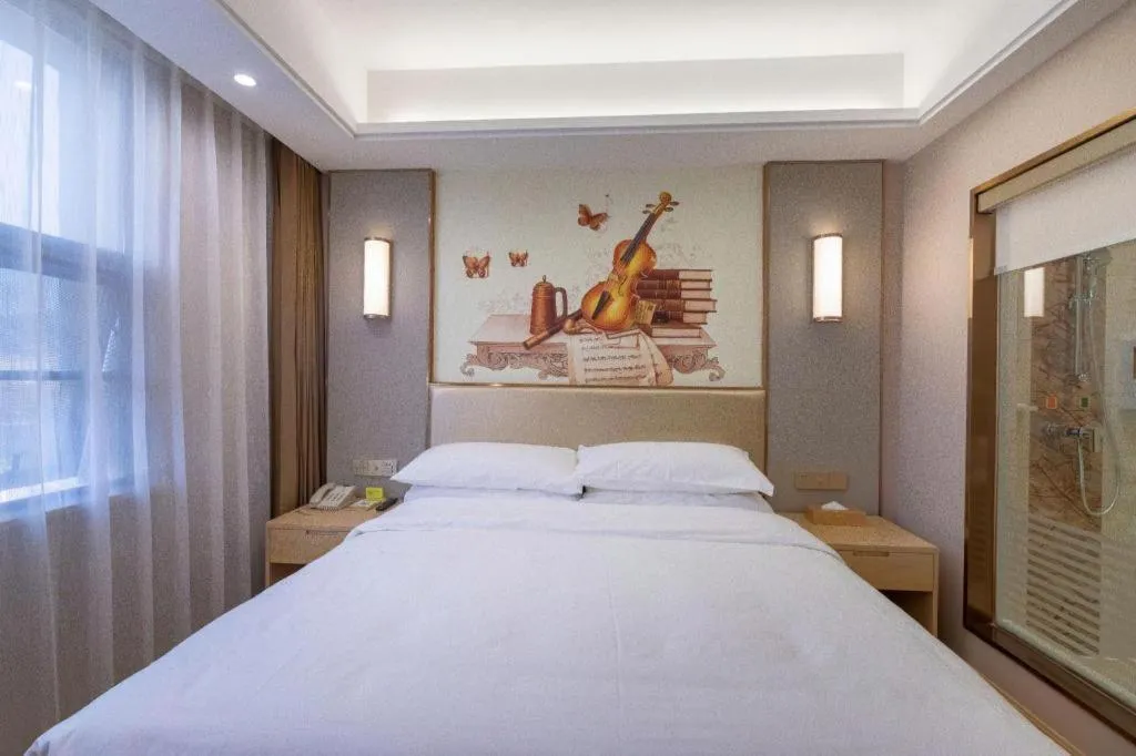 Bed in Vienna Hotel Nanchang Wanli