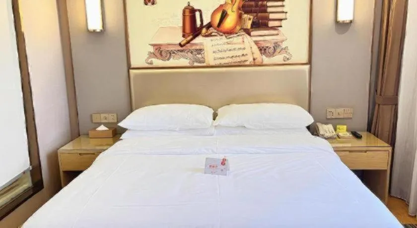 Bed in Vienna Hotel Nanchang Wanli