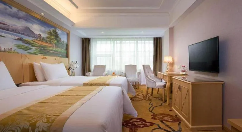 Bed in Vienna Hotel Hangzhou West Lake Qingchun Road