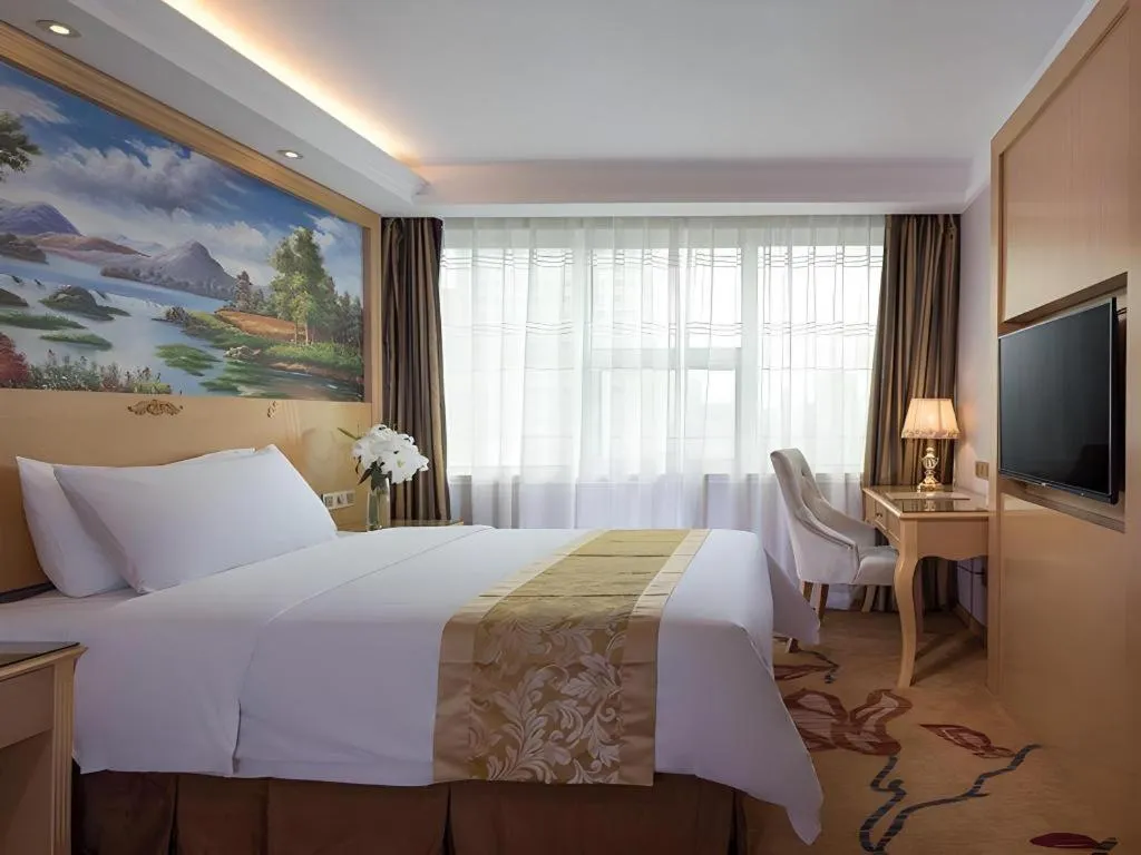 Bed in Vienna Hotel Hangzhou West Lake Qingchun Road