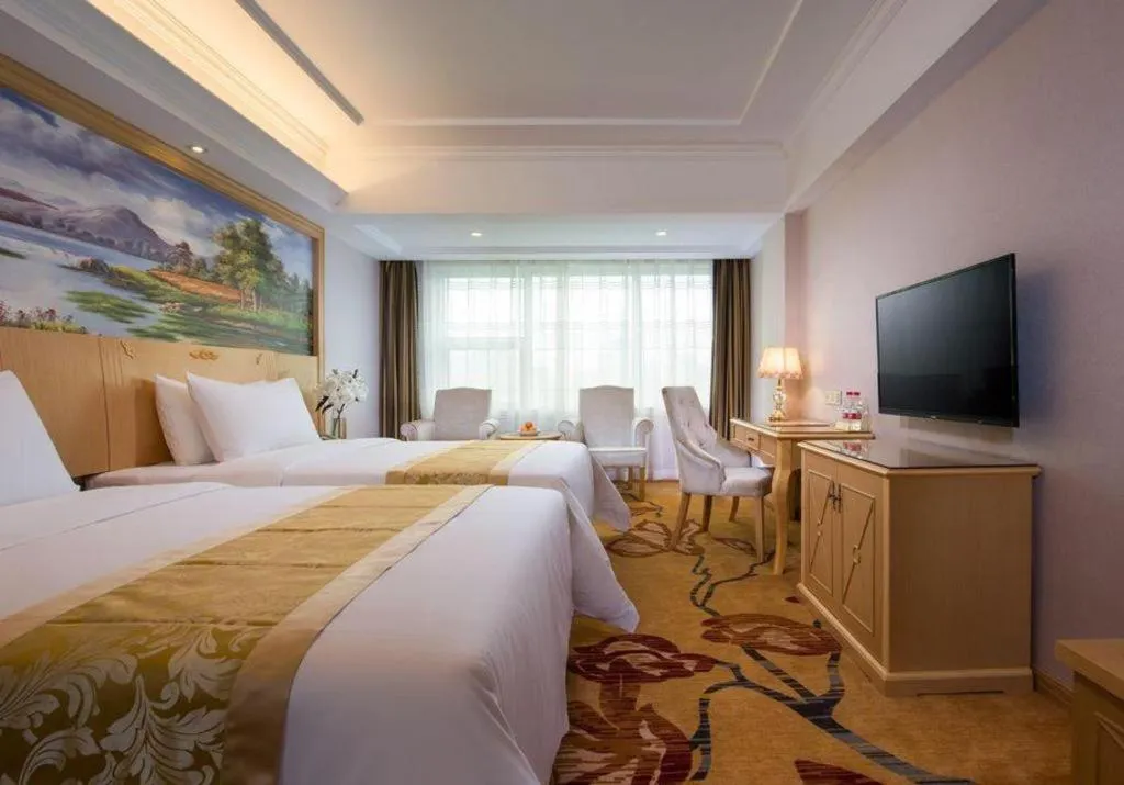 Bed in Vienna Hotel Hangzhou West Lake Qingchun Road
