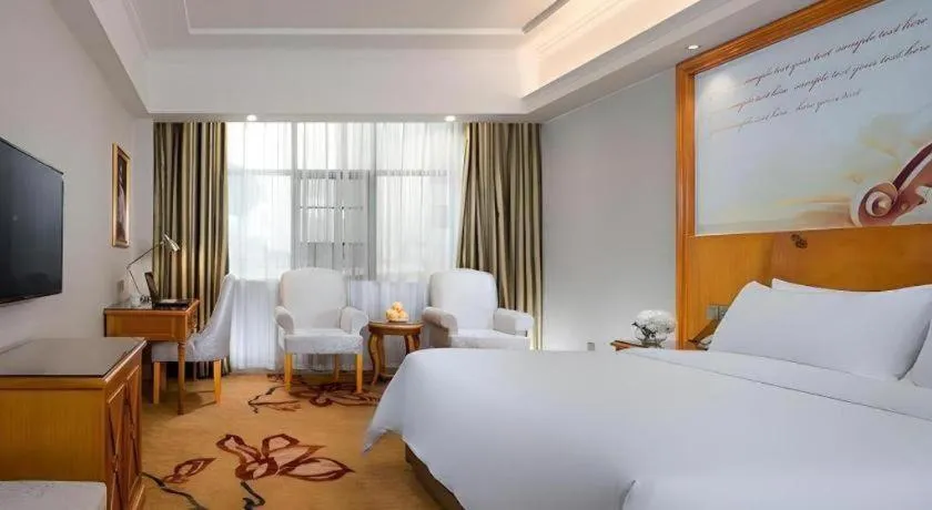 Bed in Vienna Hotel Hunan Shaoyang South Railway Station