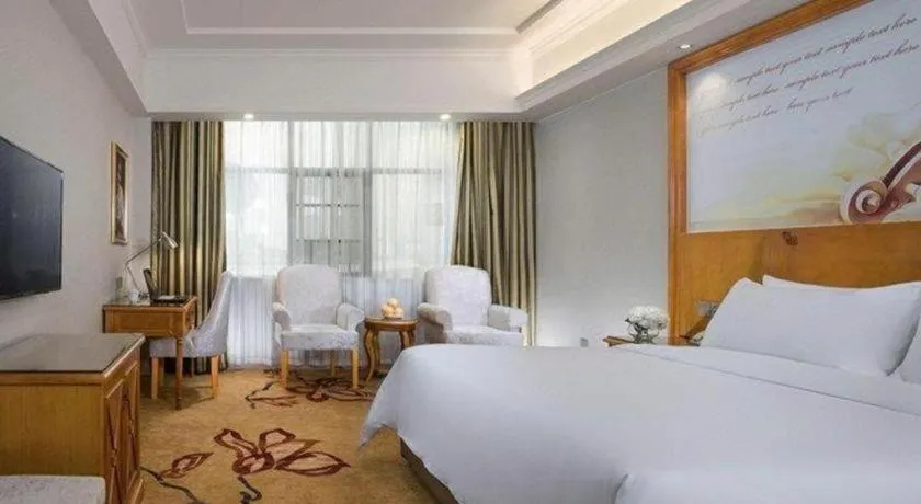 Bed in Vienna Hotel Hunan Shaoyang South Railway Station