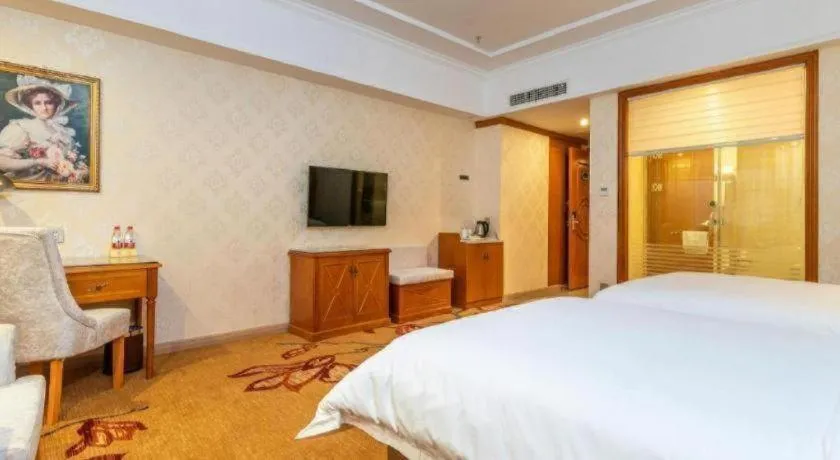 Bed in Vienna Hotel Hunan Shaoyang South Railway Station