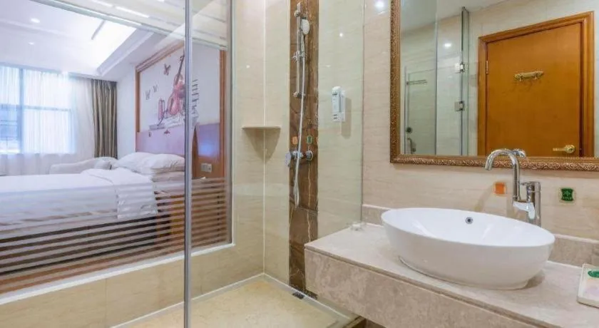 Bed in Vienna Hotel Hunan Shaoyang South Railway Station