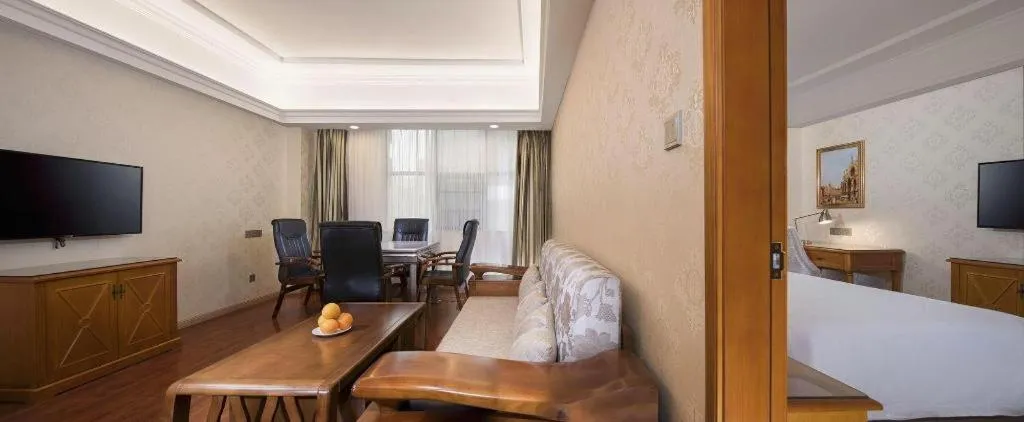 Bed in Vienna Hotel Hunan Shaoyang South Railway Station